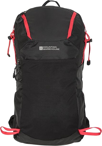 Mountain Warehouse Inca 18L Rucksack - Sternum Strap Backpack, Hydration Compatible Travel Bag